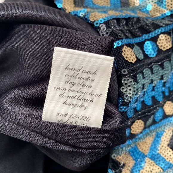 Francesca's Birdcage Label Allover Sequin Mini Skirt Bodycon Party Size‎ Small - Picture 5 of 5